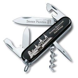 Швейцарський складаний ніж 91мм Victorinox SPARTAN CASTLE 1.3603.3_M0200r