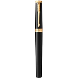 Ручка роллерная Parker INGENUITY Black Lacquer GT RB
