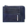 Картхолдер з монетницею Piquadro BLUE SQUARE (B2) Navy Blue PU1243B2_BLU2