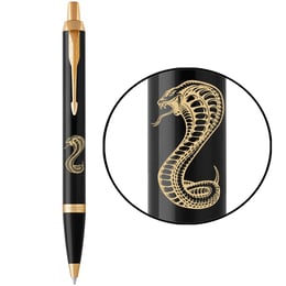 Ручка шариковая Parker IM ZODIAC Black GT BP Зеленая Змея