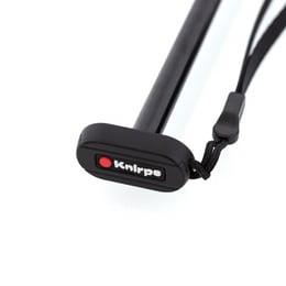 Парасолька механічна Knirps US.050 Ultra Slim Manual/Neon Black Kn95 0050 8395