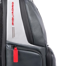 Рюкзак для ноутбука з LED-підсвічуванням Piquadro URBAN Grey-Black CA4550UB00BML_GRN