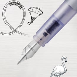Ручка перова Parker VECTOR XL Metallic Silver Blue CT FP F