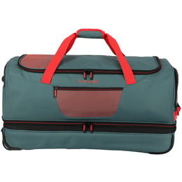 Дорожня сумка на колесах Travelite BASICS Green-Orange TL9000276-82