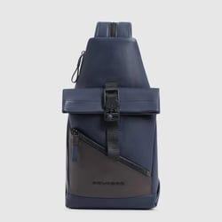 Сумка-слинг Piquadro HARPER (AP) Blue-Dark Brown CA6784AP_BLUTM