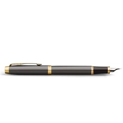 Ручка перова Parker IM Grey Lacquer GT FP F