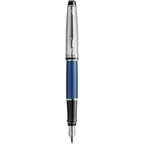 Ручка перьевая Waterman EXPERT Deluxe Metallic Blue CT FP F