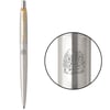 Ручка кулькова Parker JOTTER UKRAINE Stainless Steel GT BP Тризуб з врожаєм