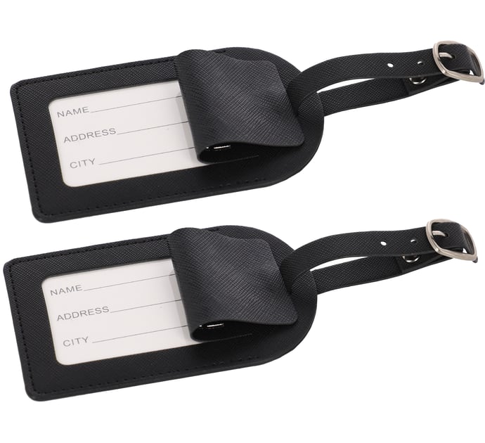 Бирка для валізи (2 шт) Travelite ACCESSORIES/Black TL000045-01