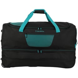 Дорожня сумка на колесах Travelite BASICS Black-Petrol TL9000276-02