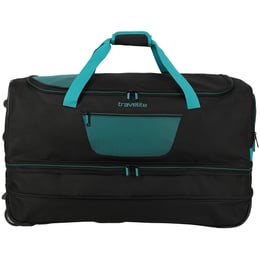 Дорожня сумка на колесах Travelite BASICS Black-Petrol TL9000276-02