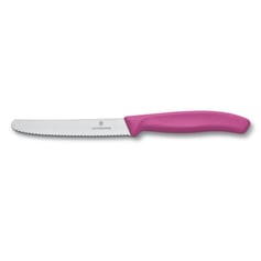 Ніж серейторний 11 см Victorinox SWISS CLASSIC Tomato&Sausage 6.7836.L115