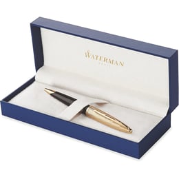 Ручка кулькова Waterman CARENE Essential Black/Gold BP
