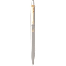 Ручка шариковая Parker JOTTER UKRAINE Stainless Steel GT BP Трезубец золотой