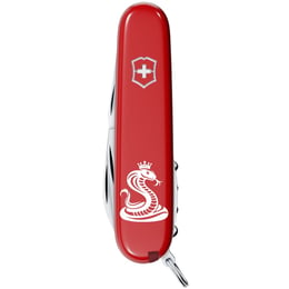 Швейцарський складаний ніж 91мм Victorinox SPARTAN ZODIAC Кобра з короною 1.3603.Z4330u