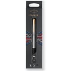 Ручка роллерная Parker JOTTER Stainless Steel GT RB в упаковке LONDON