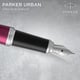 Ручка перова Parker URBAN Vibrant Magenta CT FP F