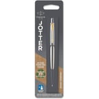 Ручка шариковая Parker JOTTER Stainless Steel GT BP (блистер)