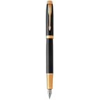 Ручка перова Parker IM Premium Black GT FP F