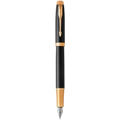 Ручка перьевая Parker IM Premium Black GT FP F