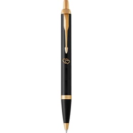 Ручка шариковая Parker IM LOVE Black GT BP Сердечки
