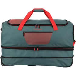 Дорожня сумка на колесах Travelite BASICS Green-Orange TL9000276-82