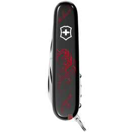 Швейцарський складаний ніж 91мм Victorinox SPARTAN ZODIAC Червоний кінь 1.3603.3.Z5361u