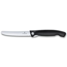 Нож кухонный складной 11 см (серрейтор) Victorinox SWISS CLASSIC Paring 6.7833.FB