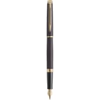 Ручка перова Waterman HEMISPHERE Metallic Lava Black GT FP F