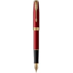 Ручка перова Parker SONNET Intense Red GT FP F
