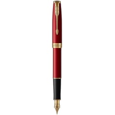 Ручка перова Parker SONNET Intense Red GT FP F