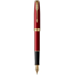 Ручка перьевая Parker SONNET Intense Red GT FP F