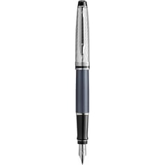 Ручка перова Waterman EXPERT Deluxe Metallic Stone Grey CT FP F