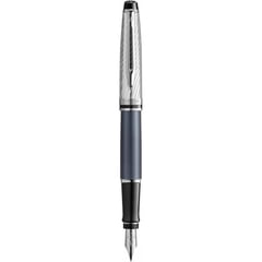 Ручка перьевая Waterman EXPERT Deluxe Metallic Stone Grey CT FP F