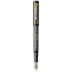 Ручка перьевая Parker DUOFOLD 100 Limited Edition Black FP18 F