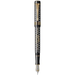 Ручка перьевая Parker DUOFOLD 100 Limited Edition Black FP18 F