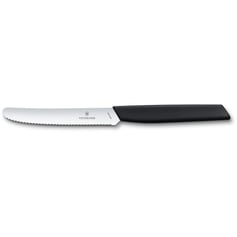 Ніж серейторний 11 см Victorinox SWISS MODERN Tomato&Sausage 6.9003.11W