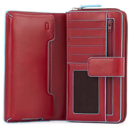 Портмоне Piquadro BLUE SQUARE (B2) Red PD1354B2R_R