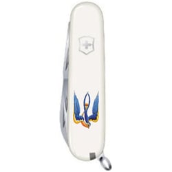 Швейцарський складаний ніж 91мм Victorinox SPARTAN UKRAINE 1.3603.7_T1230u