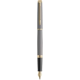 Ручка перова Waterman HEMISPHERE Metallic Stone Grey GT FP F