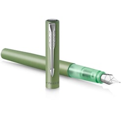 Ручка перьевая Parker VECTOR XL Metallic Green CT FP M
