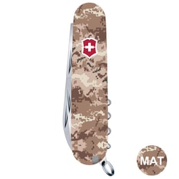 Швейцарский складной нож 91мм Victorinox HUNTSMAN ARMY Пиксель песочный с крас. Лого 1.3713.7.W3945p