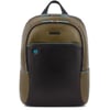 Рюкзак для ноутбука 14″ Piquadro BLUE SQUARE (B2) Olive-Black CA3214B2_VEN