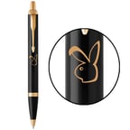 Ручка шариковая Parker IM ZODIAC Black GT BP Боевой Кролик