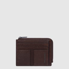 Картхолдер з монетницею Piquadro HEDLEY (W130) Dark Brown PP4822W130R_TM