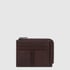 Картхолдер з монетницею Piquadro HEDLEY (W130) Dark Brown PP4822W130R_TM