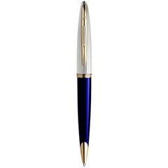 Ручка шариковая Waterman CARENE Deluxe Blue/silver BP