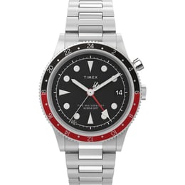 Мужские часы Timex WATERBURY Traditional GMT Tx2w22700