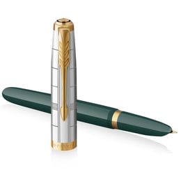 Ручка перьевая Parker PARKER 51 Premium Forest Green GT FP F