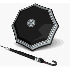 Зонт-полуавтомат Knirps T.703 Stick Automatic/Grace Black Kn96 3703 4101